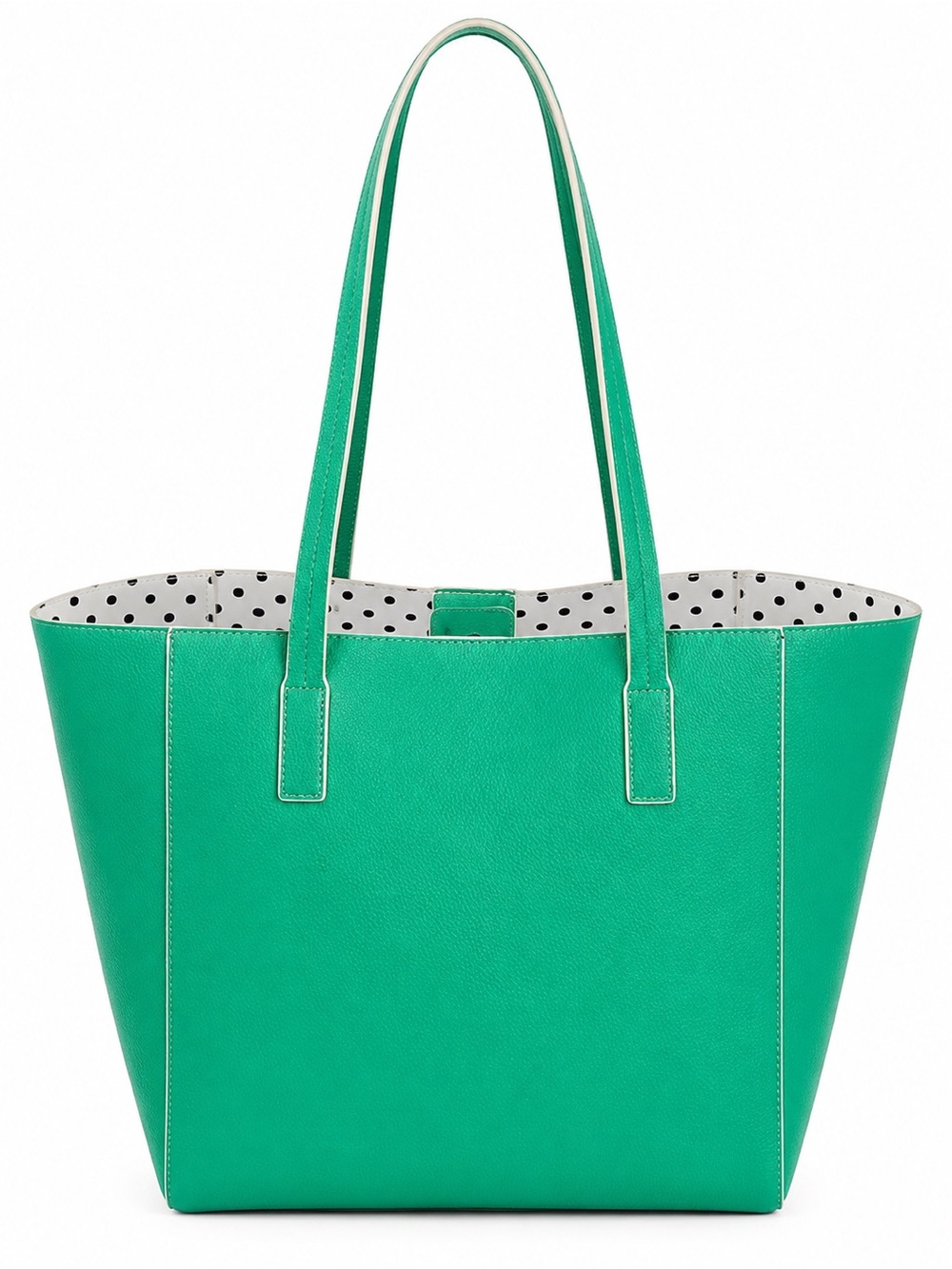Tommy Bahama Green Reversible Tote Bag Carryall structured tote - Picture 2 of 11